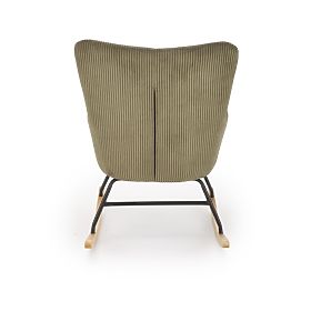 BELMIRO Relaxation Chair with Rocking Function, Olive (1p=1pc)