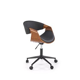BILBO Office Chair Black/Walnut (1p=1pc)