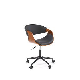 BILBO Office Chair Black/Walnut (1p=1pc)
