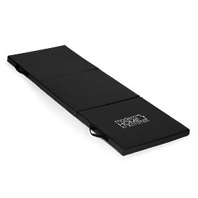 Black Gymnastics Exercise Mat 182x60cm