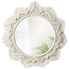BOHO Wall Mirror - 50 cm, Tutumi