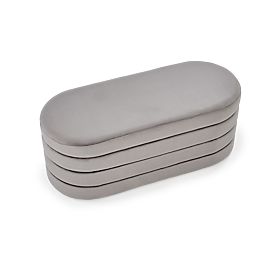 CALPI Bench with Storage, Gray (1p=1pc), Halmar