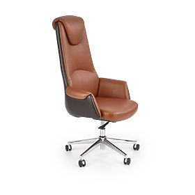 CALVANO Office Chair Dark Brown / Light Brown