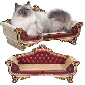 CAT SCRATCHER RED SOFA 331594