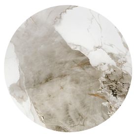 CECILIA_S coffee table white marble / gray / gold (2p=1pc)