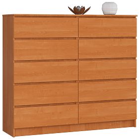 CHEST OF DRAWERS K140 10SZ CLP ALDER