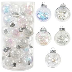 CHRISTMAS BALLS 30 PCS SYSD1688-058