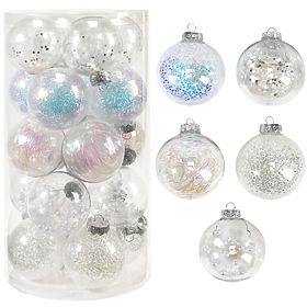 CHRISTMAS ORNAMENTS 20 PCS SYSD1688-059