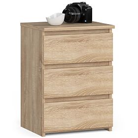 CL3/40 PK SONOMA OAK CHEST OF DRAWERS