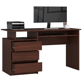 CLP 135 cm WENGE FREE-STANDING DESK