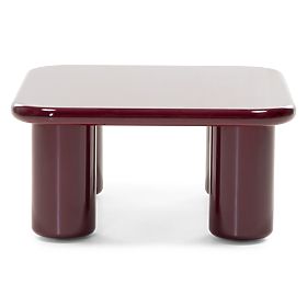 Coffee Table Cherry 70 cm, Burgundy/Cherry, Glossy