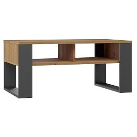 Coffee Table Modern 2P ANTHRACITE ARTISAN