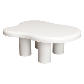 Coffee Table Vercelli 100 cm, White