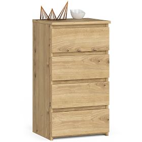 COMMODE CL4 PK OAK ARTISAN