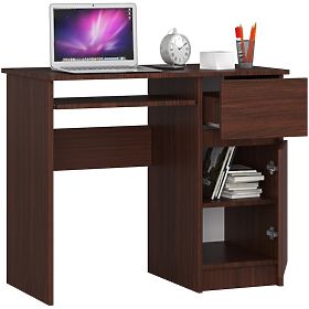 COMPUTER DESK 90 cm PIXEL RIGHT WENGE