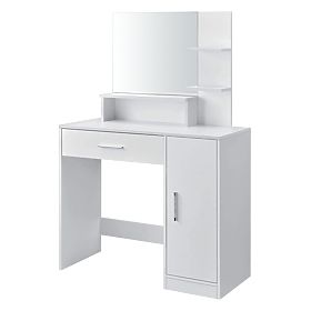Cosmetic Dressing Table with Modern White Mirror ModernHome, MODERNHOME