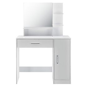Cosmetic Dressing Table with Modern White Mirror ModernHome, MODERNHOME