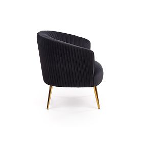 CROWN Relaxation Chair Black/Gold