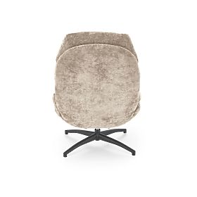 DARIO Recliner Chair with Footrest and Rocking Function, Beige (1p=1pc)