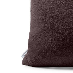 Decorative Pillow Cover Calm 30x50 cm, Boucle, Dark Brown