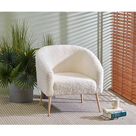 Design armchair GRIFON - cream, Halmar
