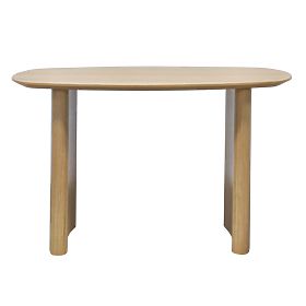 Desk/Console Oriento 120 cm, Natural Oak Veneer