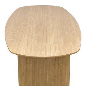 Desk/Console Oriento 120 cm, Natural Oak Veneer
