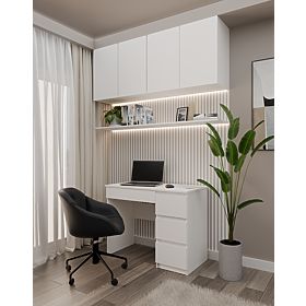 Desk Mijas RIGHT WHITE