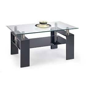 DIANA H conference table black lacquered (2p=1pc)