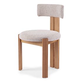 Dining Chair Matteo, Beige-Cream/Natural