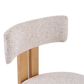 Dining Chair Matteo, Beige-Cream/Natural