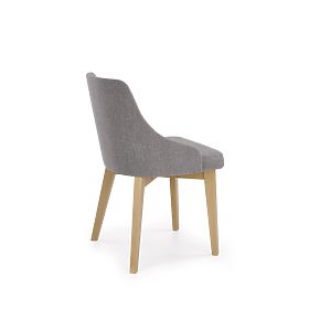 Dining Chair TOLEDO - Sonoma Oak/Light Grey