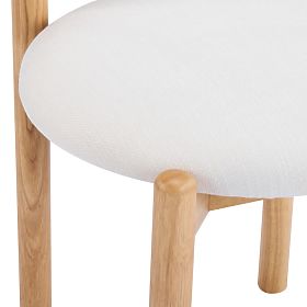 Dining Chair Yoko, Cream/Natural