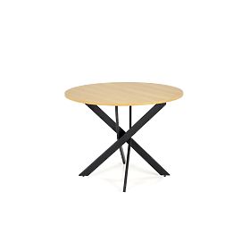 EDGAR Table, Top - Golden Oak, Legs - Black (2p=1pc)