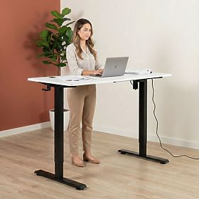 Electric Adjustable Desk 120x60 cm, Adjustable Height 72-117 cm ModernHome, MODERNHOME