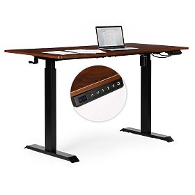 Electric Adjustable Desk 140x70 cm, Height Adjustable 76-121 cm ModernHome, MODERNHOME