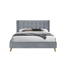 ESTELLA 160 cm Bed Grey (4p=1pc)