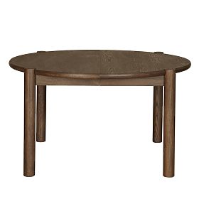 Extendable Dining Table Bruna, 137-187 cm, Oval, Mocha Oak