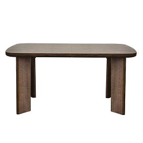 Extendable Table Marbella 160-200 cm, Rectangular, Dark Oak