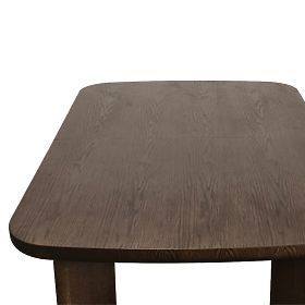 Extendable Table Marbella 160-200 cm, Rectangular, Dark Oak