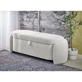 FICARIA bench with storage function cream (1P=1PC)