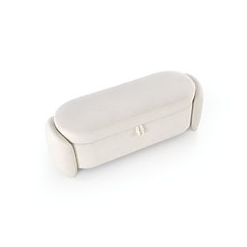 FICARIA bench with storage function cream (1P=1PC)
