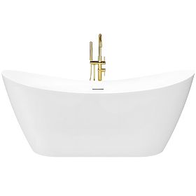 Freestanding Bathtub Rea Ferrano Slim 170, Rea