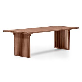 Garden Table Familis ll, 240 cm, Eucalyptus Wood FSC, Dark Brown