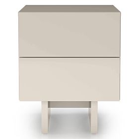 Glim Nightstand, Cashmere, Glossy