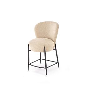 H126 Beige Bar Stool (1p=2 pcs)