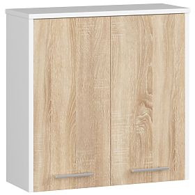 HANGING CABINET WIDTH 60 cm FIN 2D WHITE / SONOMA