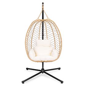 Hanging Garden Hammock Chair Cocoon Free-Standing up to 120 kg + Cushions MultiGarden, MultiGarden