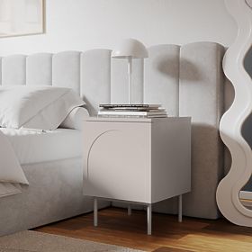 Helene Nightstand, Cashmere