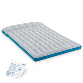 Inflatable Double Camping Mattress 193x127x17 cm Bed with Backrest INTEX 67999, INTEX